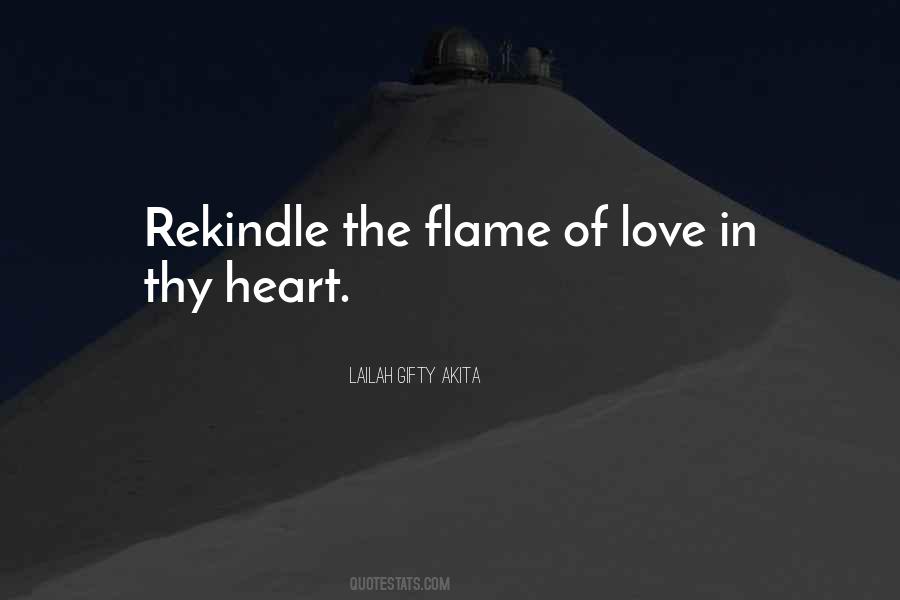 Flame Of Love Quotes #891718