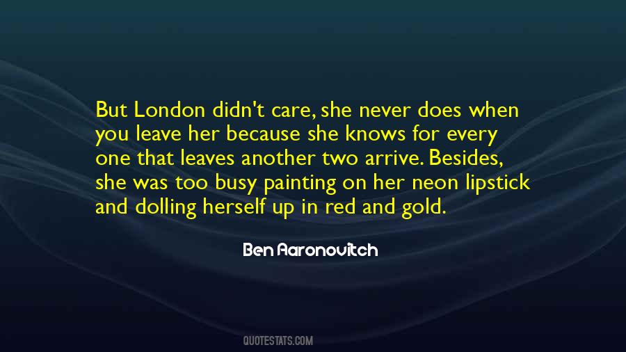 Quotes About Gold Leaves #1139195