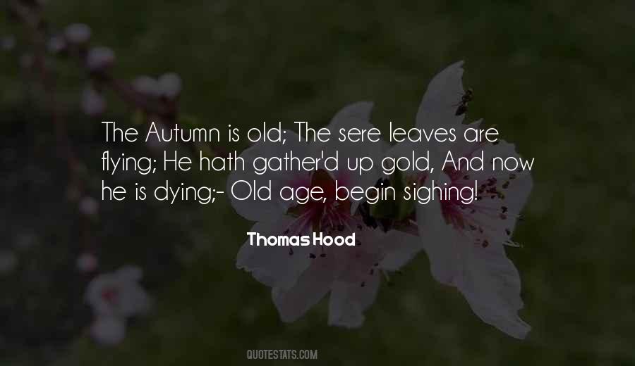Quotes About Gold Leaves #1461418