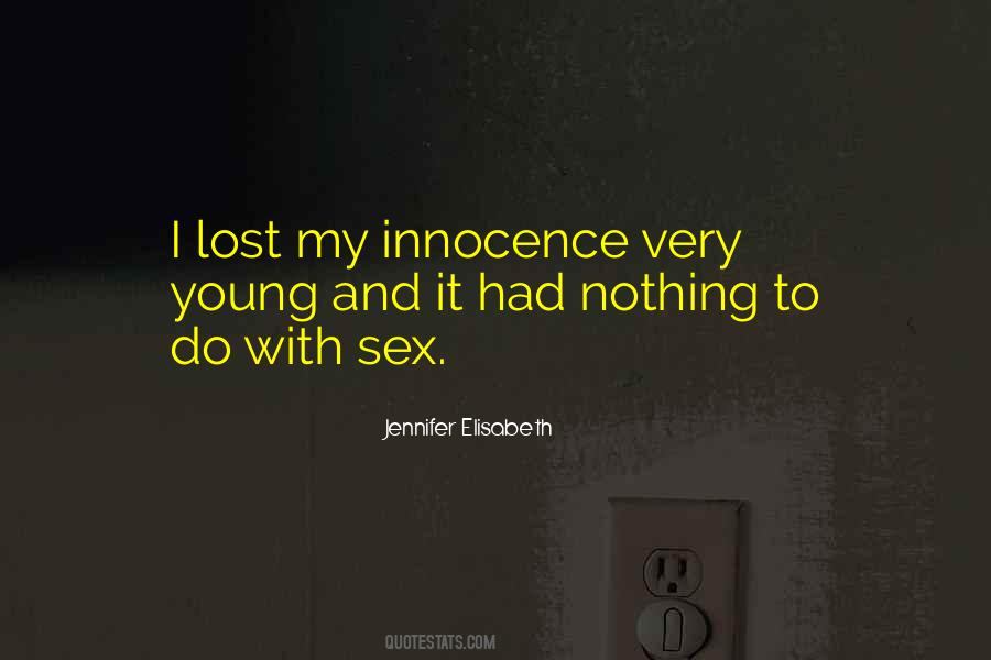 Quotes About Lost Innocence #1407682