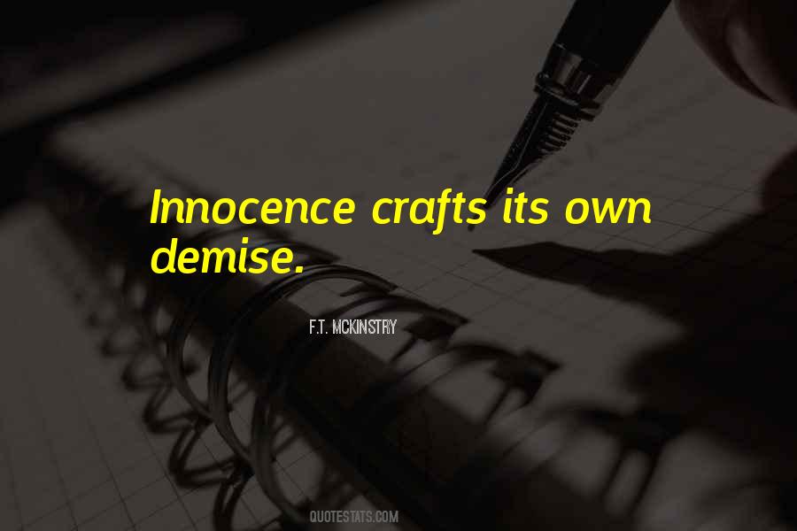 Quotes About Lost Innocence #177672