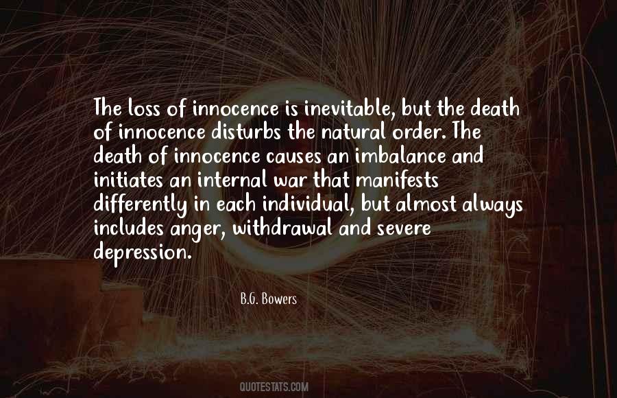 Quotes About Lost Innocence #687257