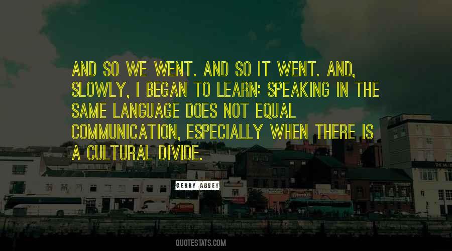 Quotes About Speaking English Language #386737