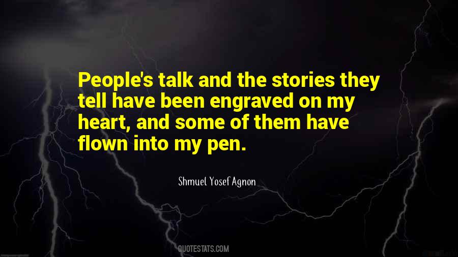 Stories They Tell Quotes #1804154