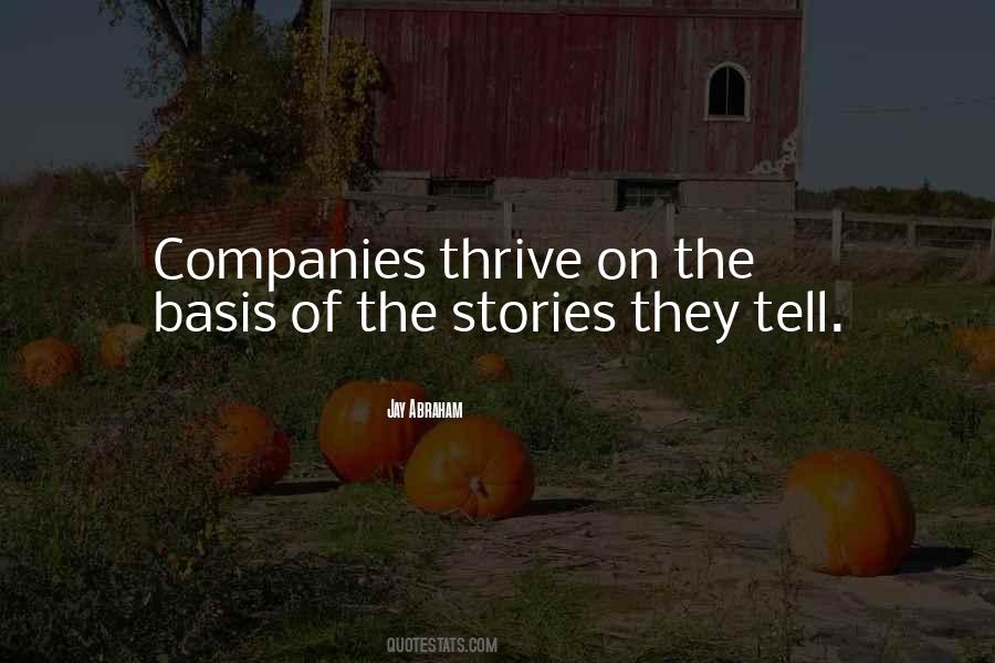 Stories They Tell Quotes #663893
