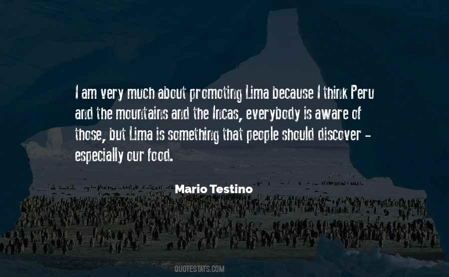 Quotes About Peru #1505443