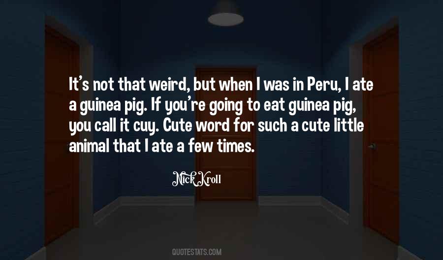 Quotes About Peru #1631643