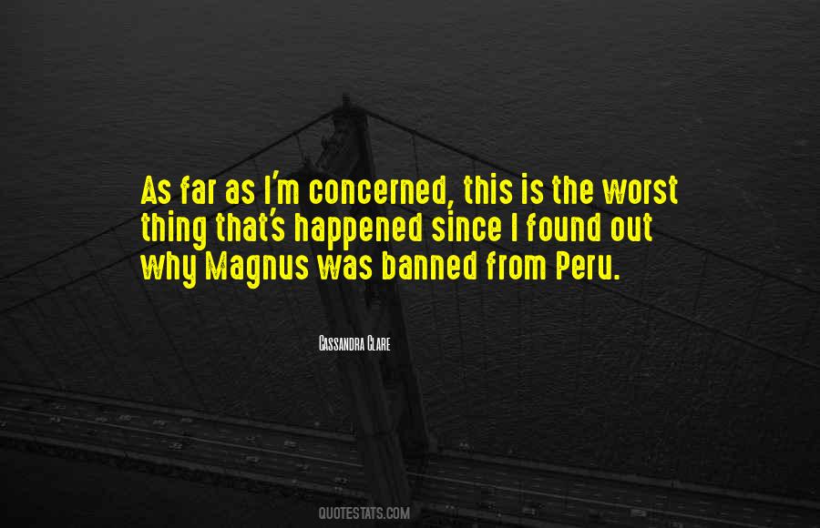 Quotes About Peru #45080