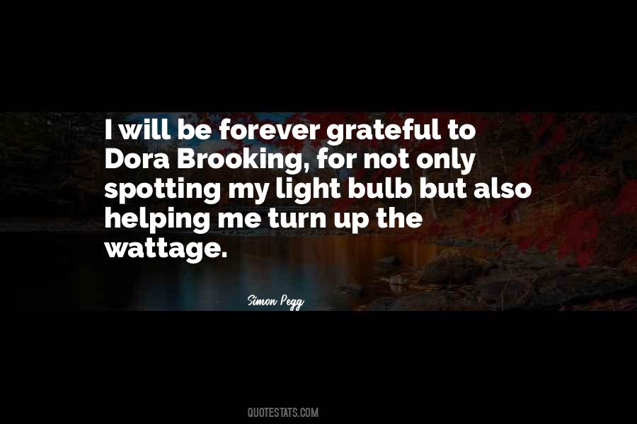 Dora Brooking Quotes #826666