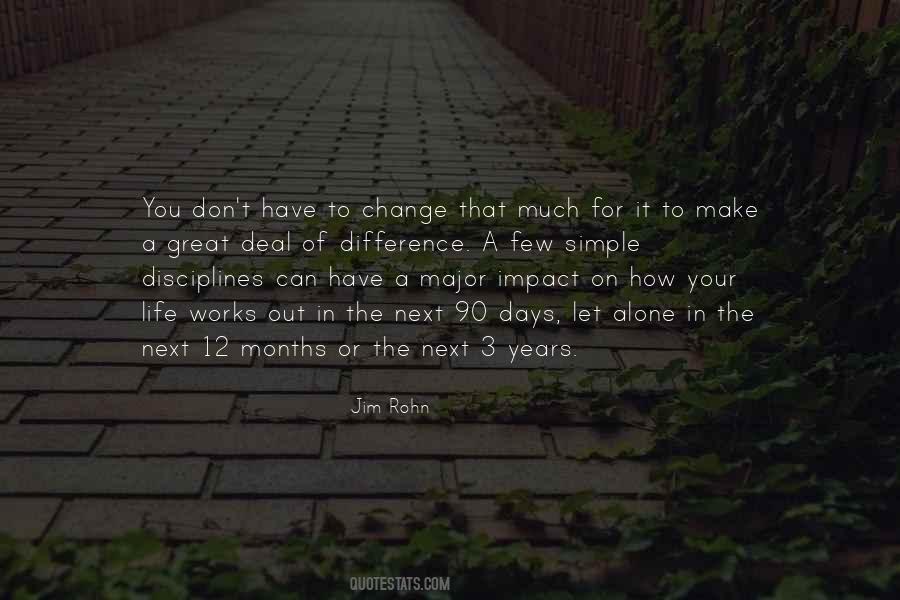 Quotes About Impact On Your Life #372263