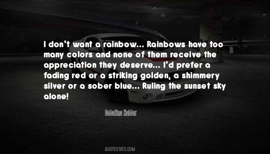 Quotes About Colors In The Sky #507267