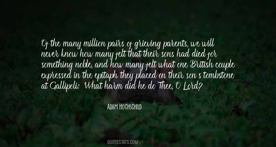 Grieving Parents Quotes #255443