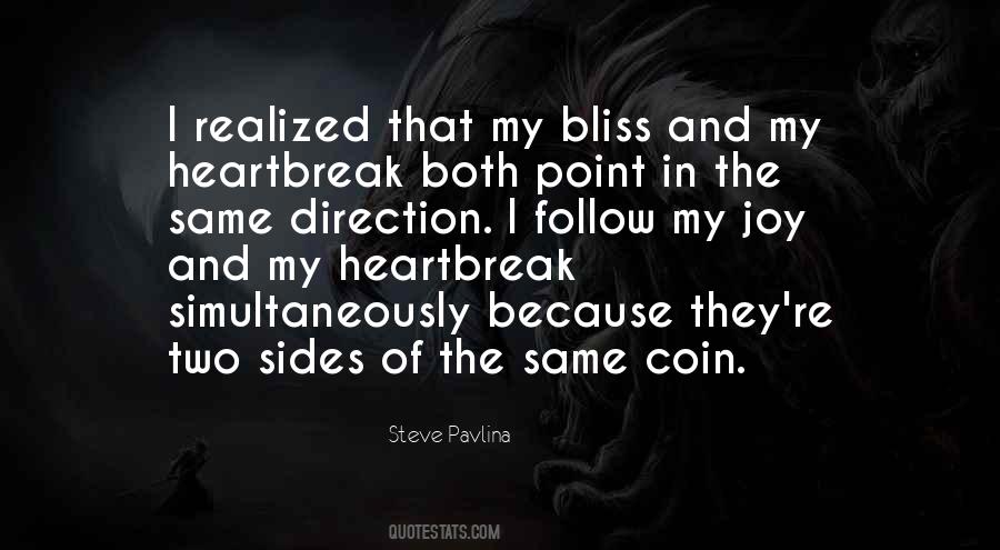 Two Sides Of The Same Coin Quotes #1403071