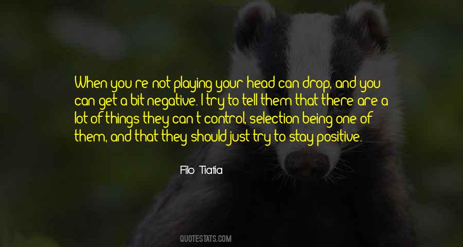 Quotes About Not Trying To Control #403883