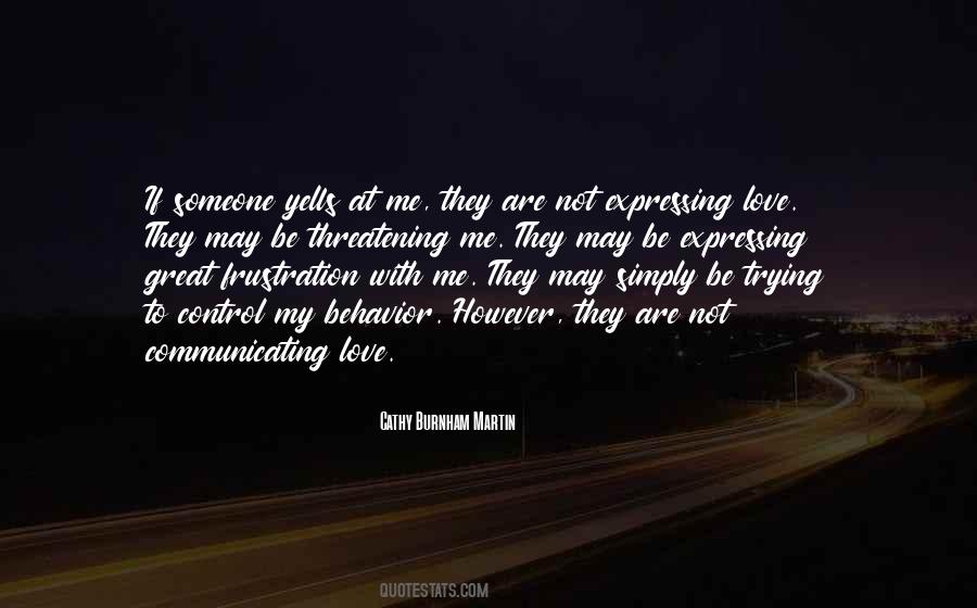 Quotes About Not Trying To Control #758640
