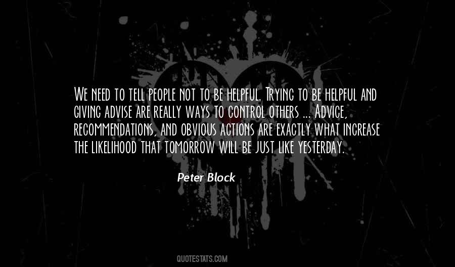 Quotes About Not Trying To Control #97870