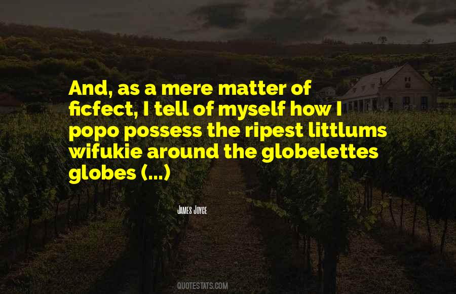 Quotes About Globes #465422