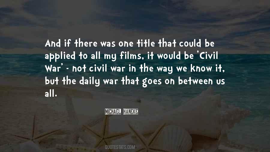 Quotes About Civil War #1073313