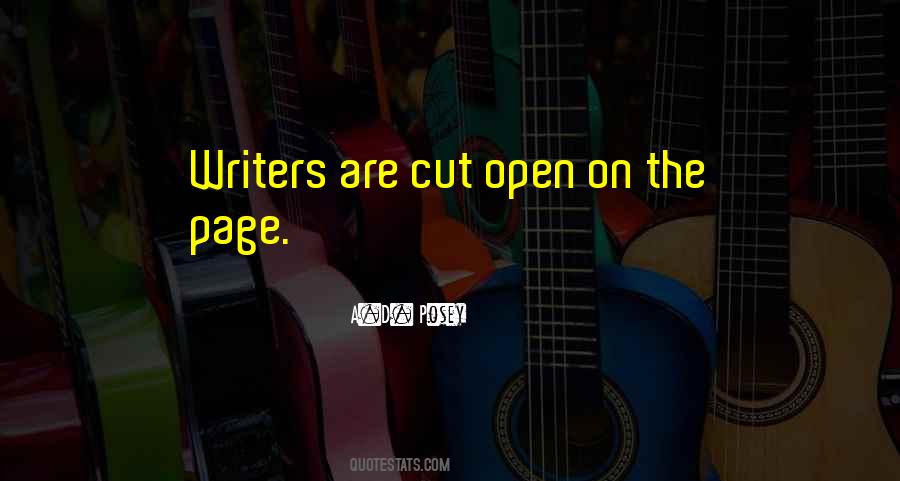 Cut Open Quotes #95708