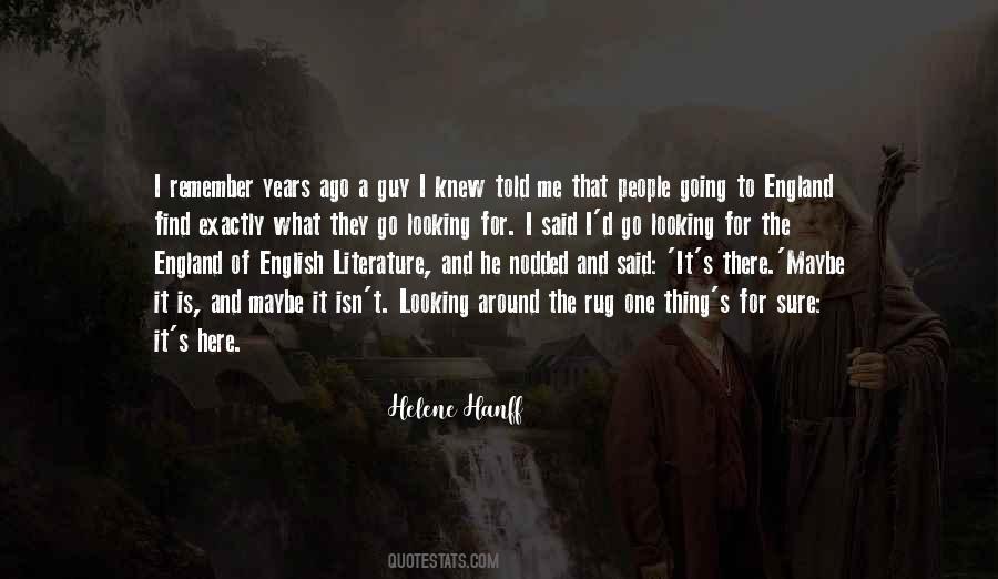 Quotes About English Literature #1009456