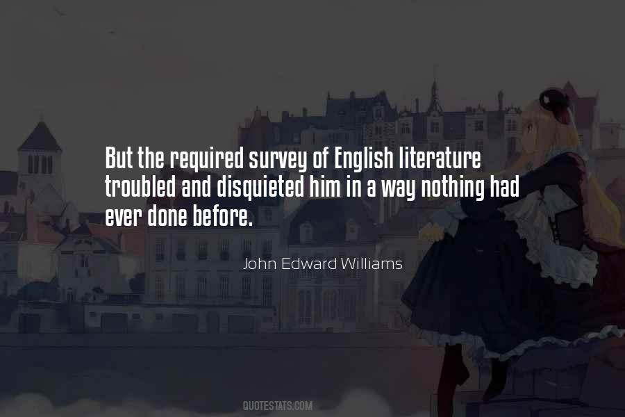 Quotes About English Literature #1212080