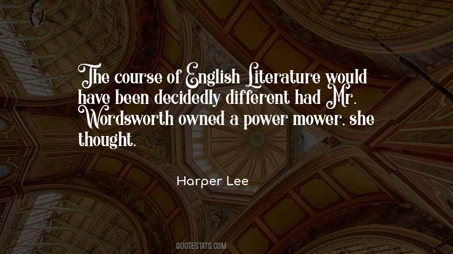 Quotes About English Literature #133204