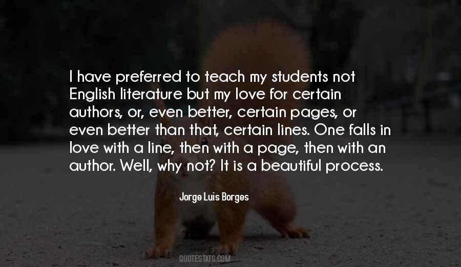 Quotes About English Literature #1493504