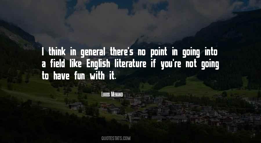 Quotes About English Literature #1562442