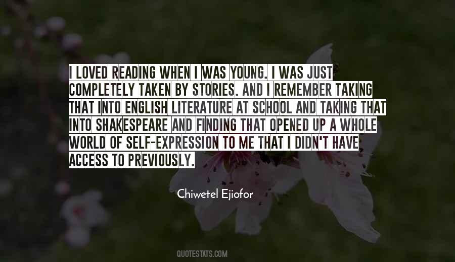 Quotes About English Literature #1710642