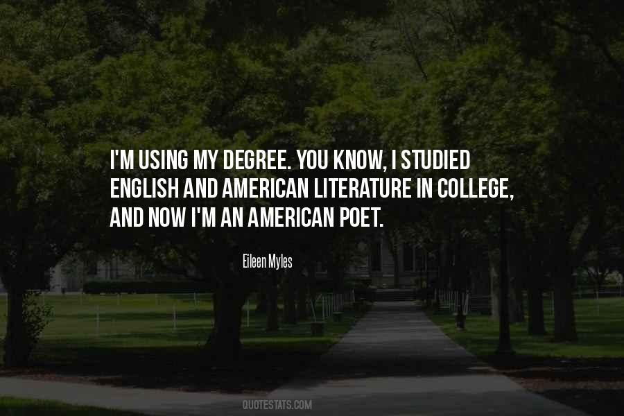 Quotes About English Literature #440768