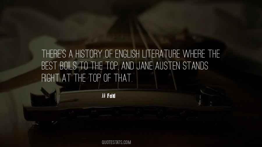 Quotes About English Literature #643728