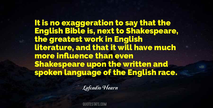 Quotes About English Literature #848455