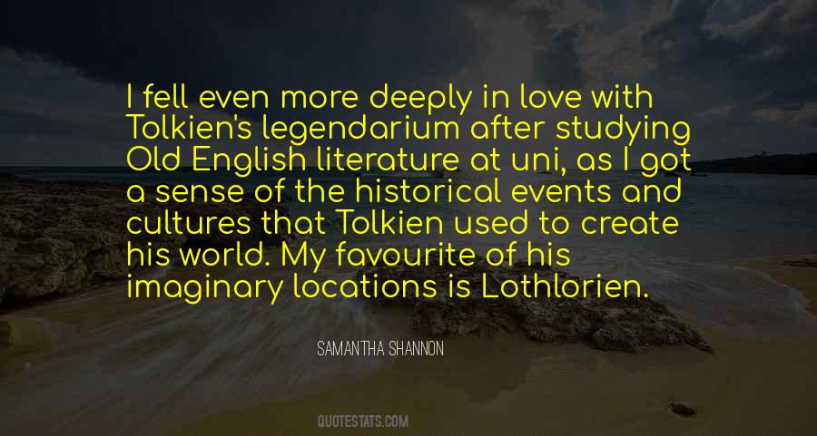 Quotes About English Literature #932461