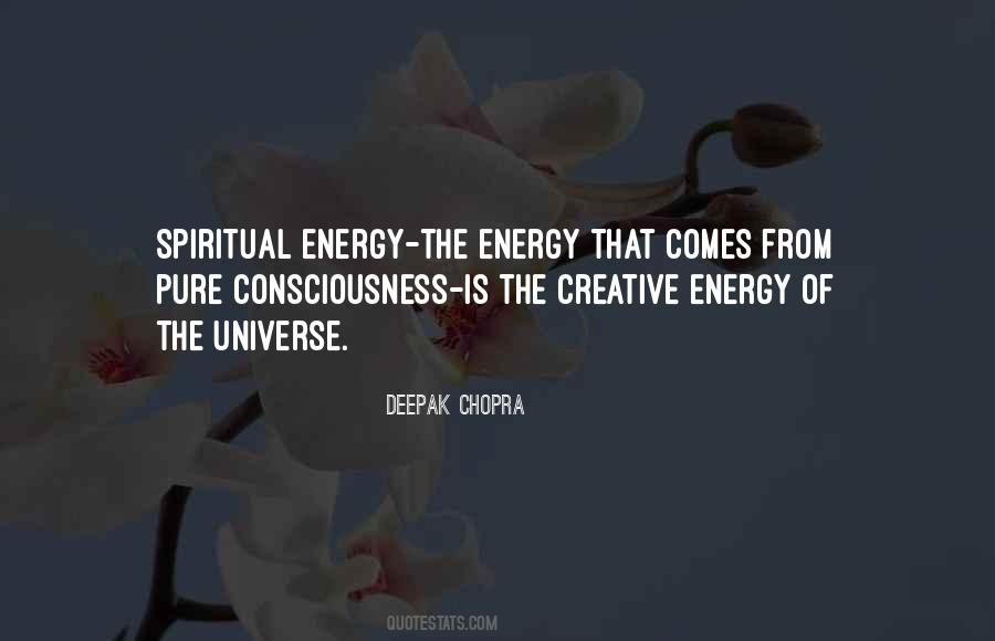 Quotes About Energy Of The Universe #1776127