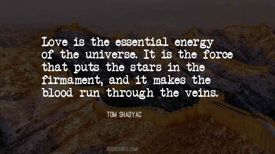 Quotes About Energy Of The Universe #219001