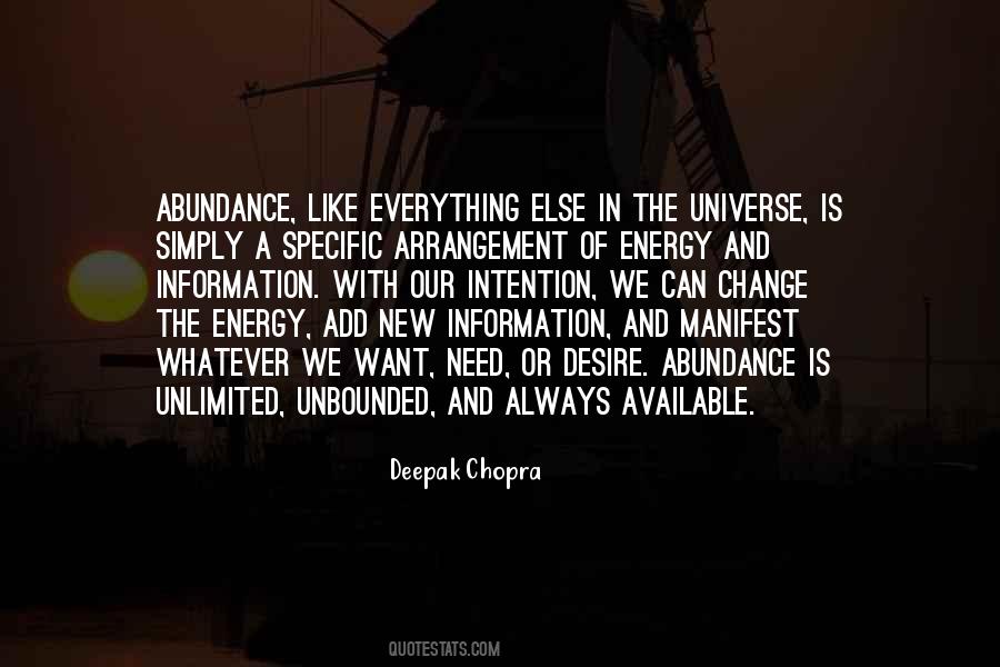 Quotes About Energy Of The Universe #226071