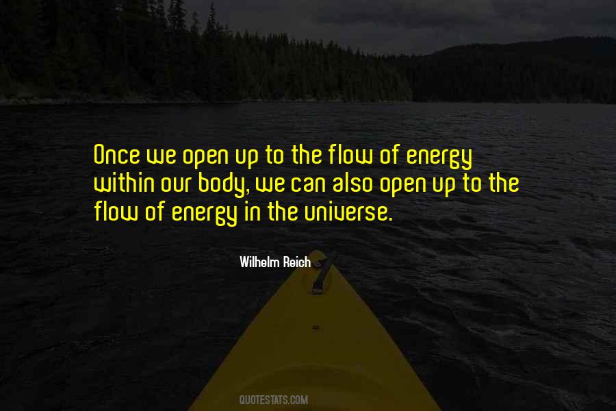 Quotes About Energy Of The Universe #990978