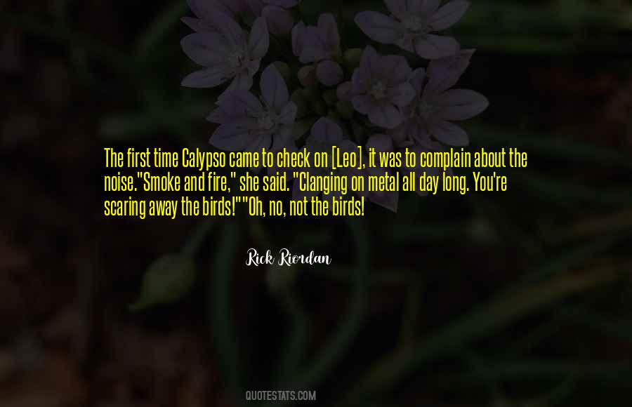Fire And Smoke Quotes #1509619