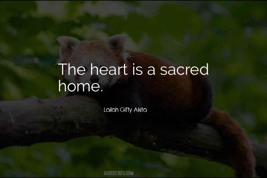 Quotes About Heart Home #83461