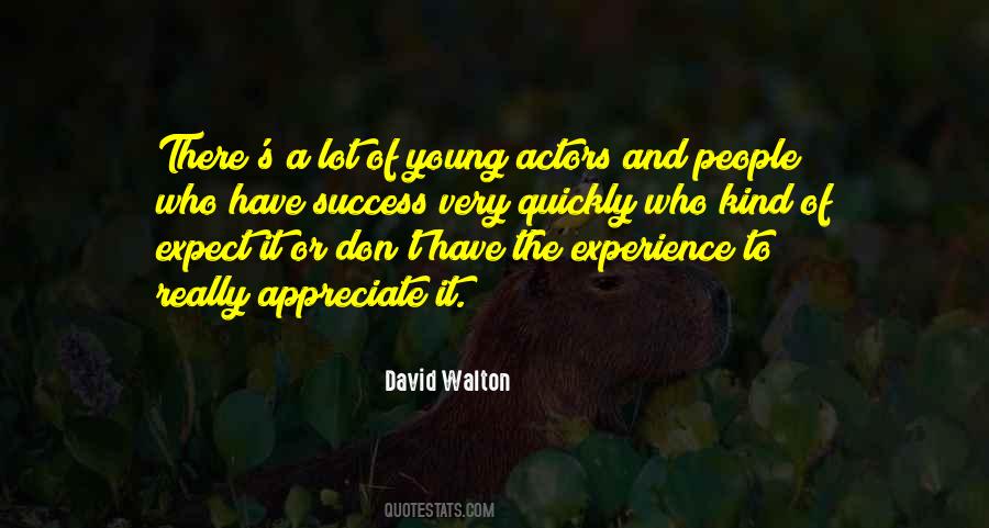 Quotes About Young Actors #1275810