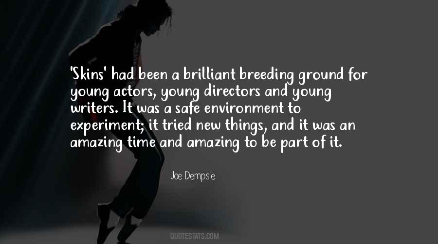 Quotes About Young Actors #1679455