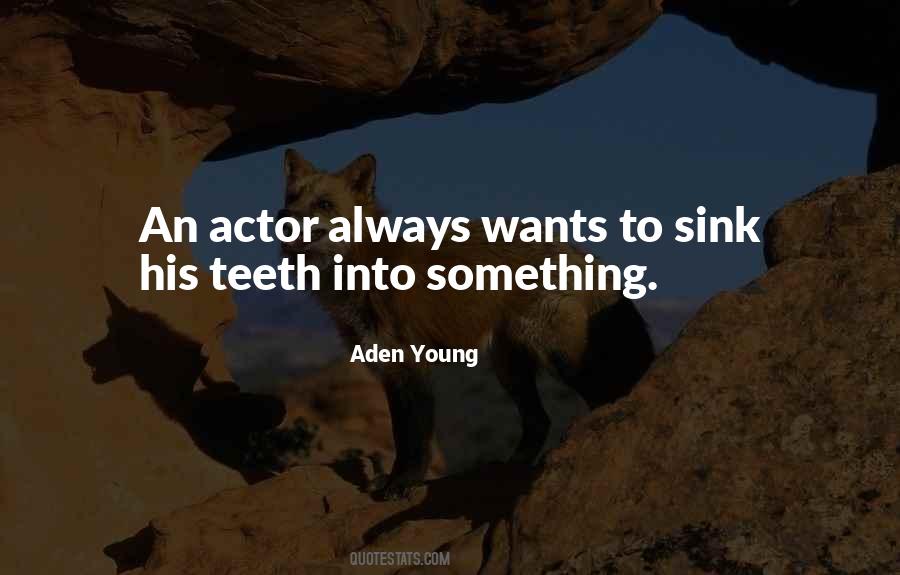 Quotes About Young Actors #181935