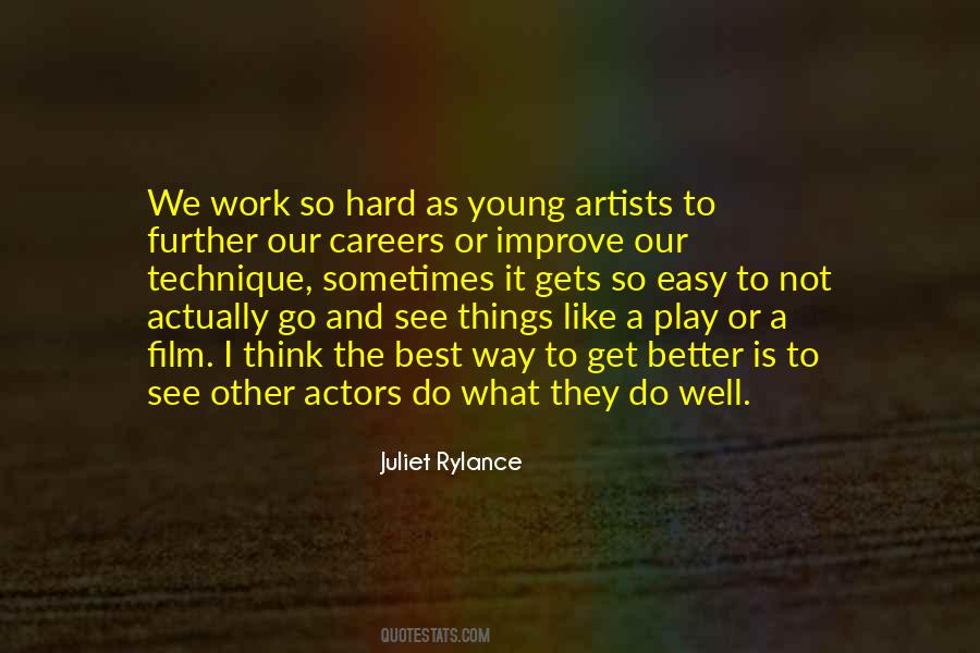 Quotes About Young Actors #427432