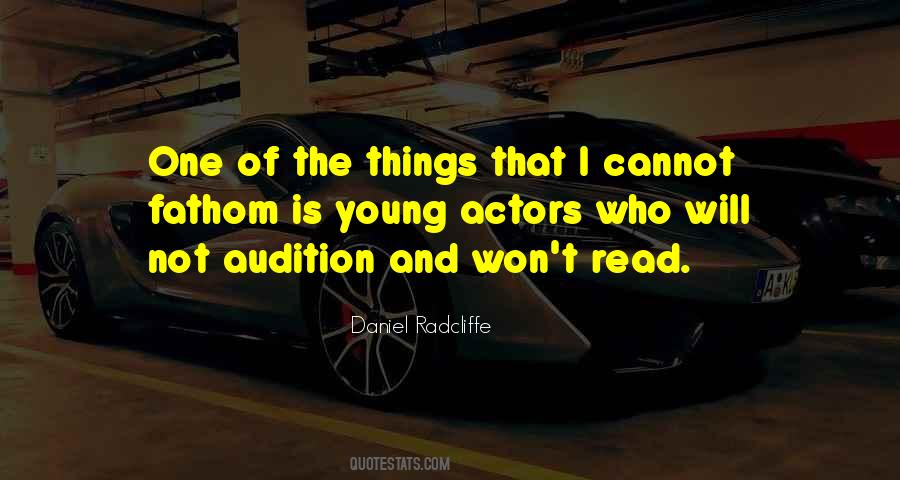 Quotes About Young Actors #549282