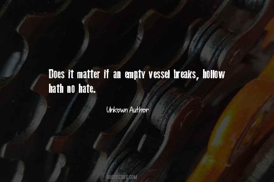 Quotes About Hollow #110244 Quotes About Hollow #110244