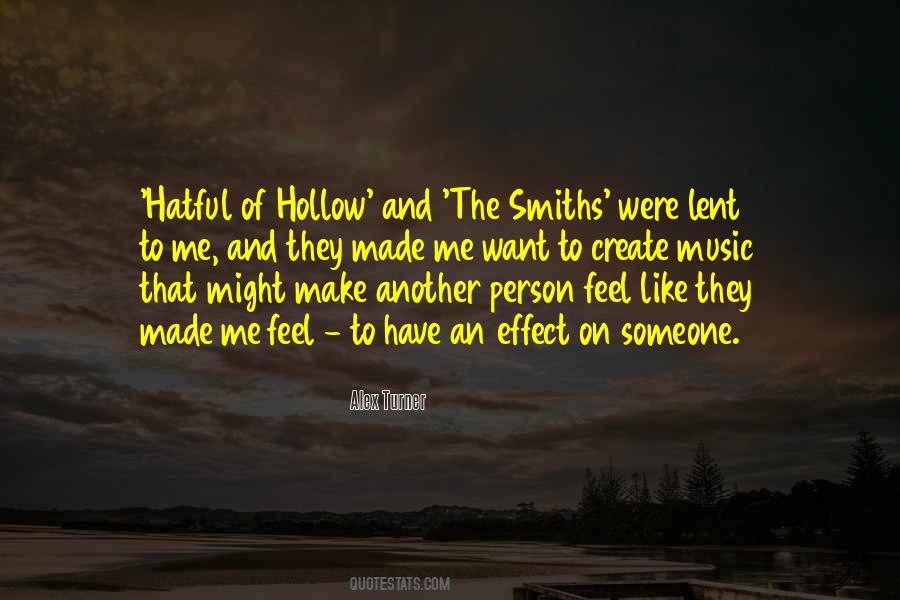 Quotes About Hollow #1208249