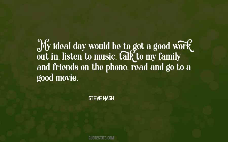 Quotes About A Good Day's Work #260852