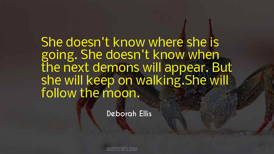 Moon Walking Quotes #76618
