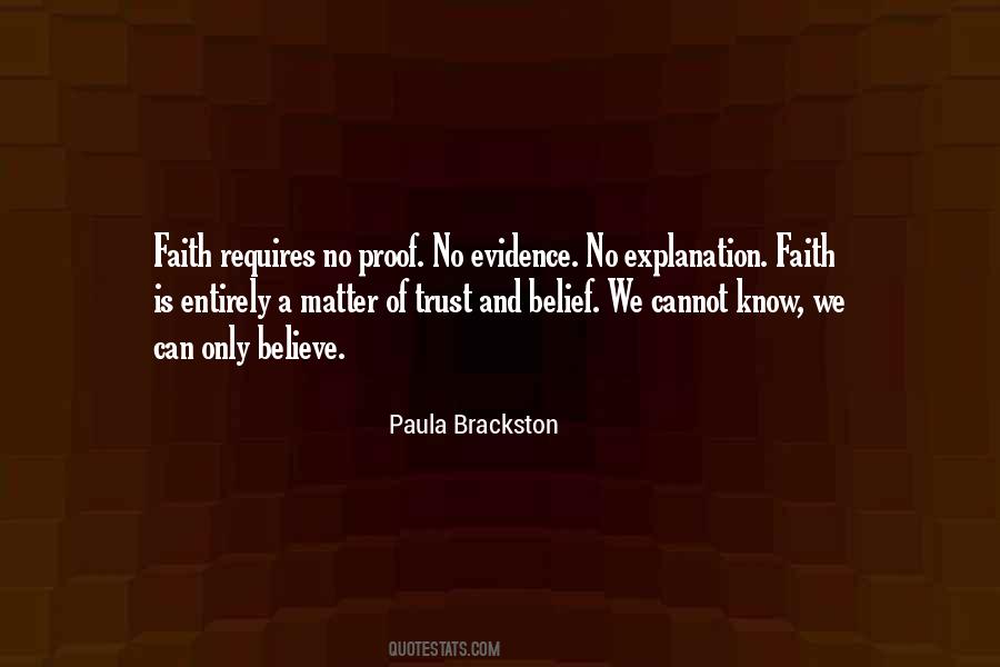 Quotes About Proof And Evidence #1161446