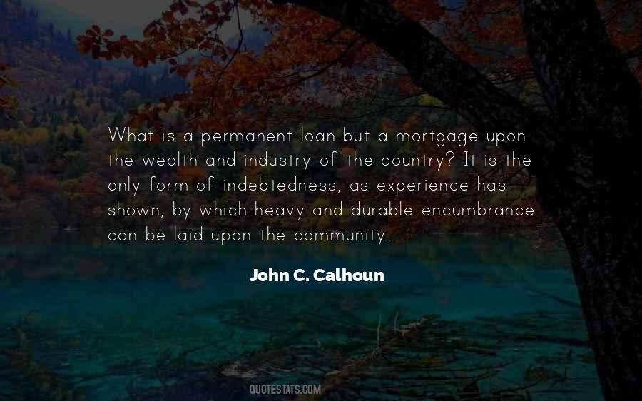 Quotes About Indebtedness #1121173